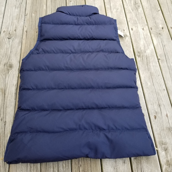 J. Crew navy down filled vest Size XXSP - Picture 5 of 6